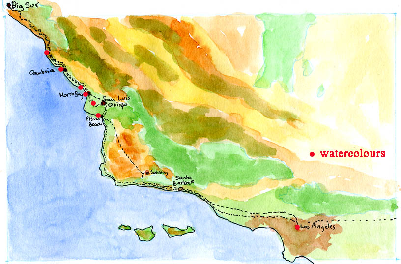 Map of California