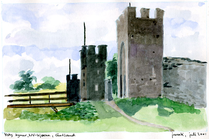 Visby townwall