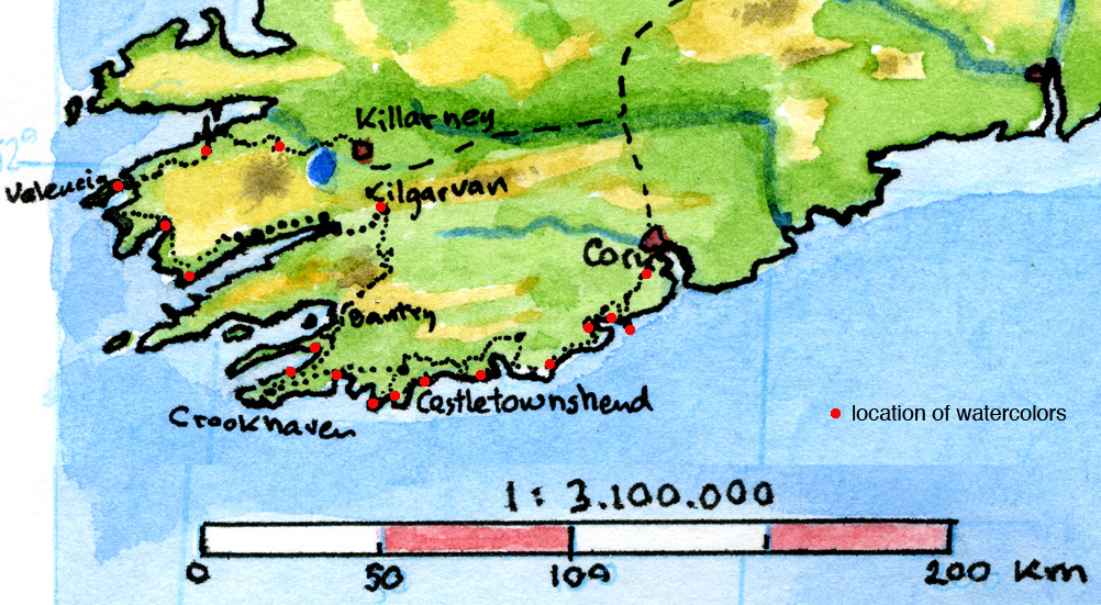 Large scale map