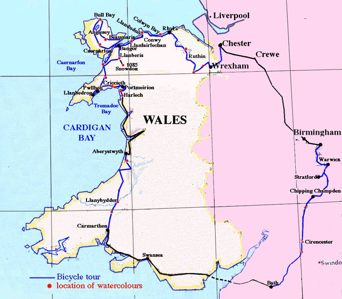 Large scale map